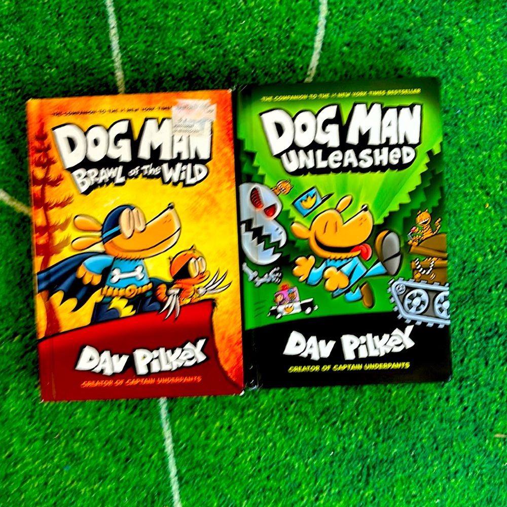 2 old dog man books in premium condition